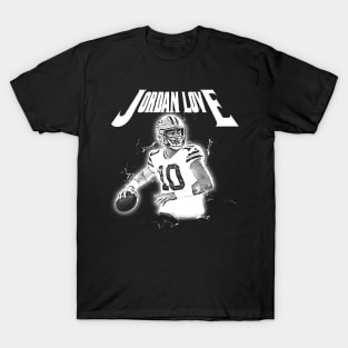 jordan love vintage art T-Shirt